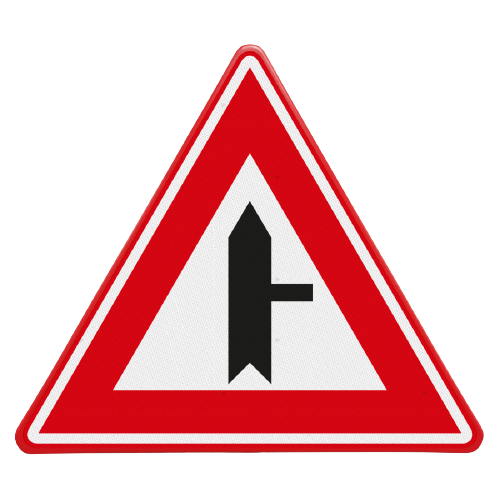 Sign B5 – Priority junction Side road right 