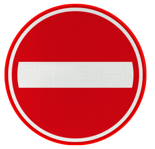 road sign C2 - Netherland