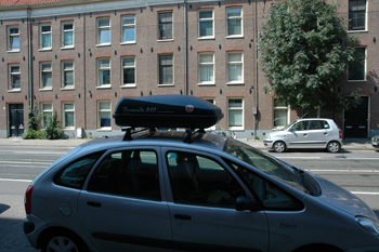 load on the roof of a car